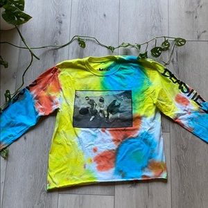 Tie Dyed Beastie Boys 2018 Tour Short